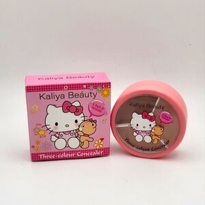 KALIYA Hello Kitty Tri-Color Concealer NEW Light/Medium